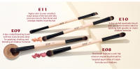 Jessup-Juego de brochas de maquillaje con esponja, 3/7 piezas, doble cara, base, colorete, sombra de ojos con caja de regalo - details 4