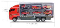 Big Construction Trucks Set 1:64 Scale Toys Mini Diecast Alloy Car Model Engineering Toys Vehicles Carrier Truck Gifts Boys Toys - details 7