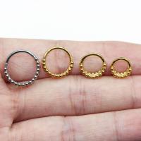 Piercing g23 de 3 filas para el cartílago de la oreja, joyería para piercing, anillos para la nariz, segmento con bisagras, 8-12mm, 1 unidad - details 3