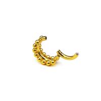 Piercing g23 de 3 filas para el cartílago de la oreja, joyería para piercing, anillos para la nariz, segmento con bisagras, 8-12mm, 1 unidad - details 4