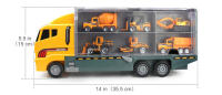 Big Construction Trucks Set 1:64 Scale Toys Mini Diecast Alloy Car Model Engineering Toys Vehicles Carrier Truck Gifts Boys Toys - details 4