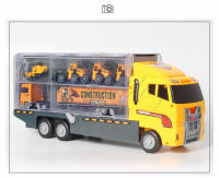 Big Construction Trucks Set 1:64 Scale Toys Mini Diecast Alloy Car Model Engineering Toys Vehicles Carrier Truck Gifts Boys Toys - details 20