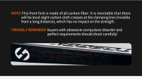 TOSEEK Carbon Fork 29 Straight Tube Bike Fork 560g Hard Carbon Mtb Fork 29 Front Fork For Bicycle - details 13