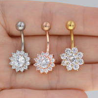 1Pc doble de ombligo piercing joya nombril vientre piercing pendiente de ombligo de perforación del vientre de sexo cuerpo piercings de joyería - details 4