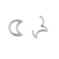 Anillo de titanio para la nariz F136 cz, aro de segmento con bisagras en forma de luna de 8-10mm, cartílago para la oreja, tragus helix, piercing para la nariz, joyería para el cuerpo - details 3