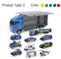 Big Construction Trucks Set 1:64 Scale Toys Mini Diecast Alloy Car Model Engineering Toys Vehicles Carrier Truck Gifts Boys Toys - details 9