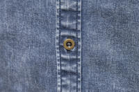 Camisas de Mezclilla AIOPESON para Hombres con Doble Bolsillo en Color Sólido Estilo Casual Cowboy de Calidad Delgada para Otoño Primavera - details 8