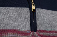 AIOPESON-suéter informal de algodón con cremallera para hombre, jersey de cuello simulado, cálido, a la moda, Invierno - details 8