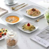 JULIA-Juego de cena de porcelana de 30 piezas, 6 platos para cena, sopa, postre, tazas, platillos - details 3