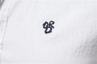 Camisa Social de Algodón AIOPESON para Hombres con Manga Larga de Alta Calidad en Color Sólido Estilo Casual para Primavera/Verano - details 13
