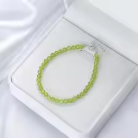 Pulsera de Tourmalina Hecha a Mano en de 4mm con Piedra Natural de 4mm para Mujeres Joyería de Fiesta Regalo de Bangles de Amatista - details 6