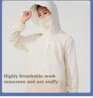 Chaqueta de Trekking y Senderismo LNGXO Impermeable, Protector Solar, Viste para el Viento - details 5