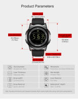 NORTH EDGE Reloj Deportivo de Exterior para Hombre con Caja de Aleación de Lujo, Resistente al Agua 50 m, Doble Hora, Alarma, Podómetro, Cálculo de Calorías y Temporizador de Cuenta Regresiva, APOLLO - details 13