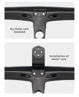 Manillar de Bicicleta de Carretera TOSEEK TR5500 con Cableado Interno Completo Soporte para Computer de Bicicleta Integrado T800 en Fibra de Carbono Ergonomía Adecuado para Deportes al Aire Libre - details 3