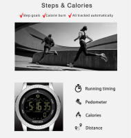 NORTH EDGE Reloj Deportivo de Exterior para Hombre con Caja de Aleación de Lujo, Resistente al Agua 50 m, Doble Hora, Alarma, Podómetro, Cálculo de Calorías y Temporizador de Cuenta Regresiva, APOLLO - details 7