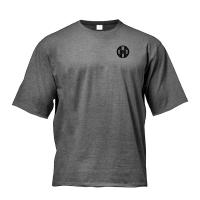 Oversized Summer Mens Trend Fashion Loose Short Sleeve T-shirt Gym Bodybuilding Fitness Training T-shirt Street Hip Hop Tshirt - details 13