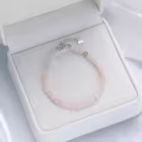Pulsera de Tourmalina Hecha a Mano en de 4mm con Piedra Natural de 4mm para Mujeres Joyería de Fiesta Regalo de Bangles de Amatista - details 11
