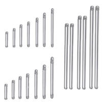 Piercing de acero quirúrgico para el cuerpo, pendiente de hélice para cartílago, piercing para el cuerpo, 16g, 14g, 6-20mm, 100 piezas - details 4