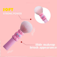 Vibrador eléctrico del cepillo del maquillaje recargable del silicón de la vibración de la frecuencia del resplandor 10 con privacidad fuerte - details 5