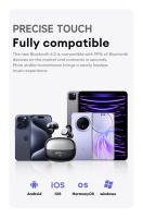 Auriculares inalámbricos Lenovo LE302 con Bluetooth 6,0, batería de larga duración, auriculares deportivos con clip para la oreja, auriculares estéreo HIFI con cancelación de ruido - details 16