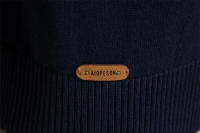 AIOPESON-suéter informal de algodón con cremallera para hombre, jersey de cuello simulado, cálido, a la moda, Invierno - details 12