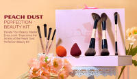 Jessup-Juego de brochas de maquillaje con esponja, 3/7 piezas, doble cara, base, colorete, sombra de ojos con caja de regalo - details 0