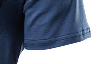 Camisetas de Algodón de Alta Calidad AIOPESON para Hombres Diseño Sólido Cuello en V Estilo Casual Clásico Ropa de Hombre Tops Tee Shirts Hecho en China Para Primavera/Verano - details 11
