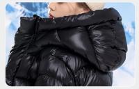 Girls Boys Down Jacket Long Ultra Thick Parkas Black Child Hooded Warm Coats Winter Clothes For Baby Padded Snowsuit XMP548 - details 2
