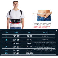 Posture Corrector Back Posture Brace Clavicle Support Stop Slouching and Hunching Adjustable Back Trainer Unisex Correction Belt - details 5
