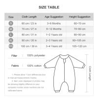 Saco de dormir cálido para bebé 2,5 Tog, manta portátil para bebé, saco de dormir de algodón, unisex, diente de león - details 9