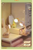 Lámpara Nocturna Girafa Recargable Y Retráctil Para Oficina Hogar Escritorio Dormitorio Decoración Para Camas De Estudiantes - details 20