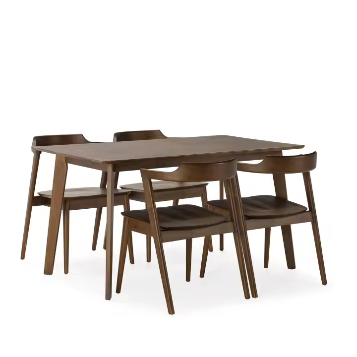 VS Venta-Stock Juego de mesa 140x80 cm y 4 sillas de comedor Venus - 1