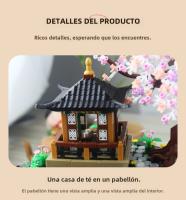 Construcción DIY De 2280 Piezas Bloques De Jardín Zen Para Niños Y Adultos Juguete Educativo De Arquitectura Para Colección - details 4