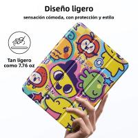 Funda Inteligente Transparente Para iPad 11ª Generación 10ª Generación Cubierta De Cuero Sintético Con Soporte ID Táctil Compatible Con iPad 11 Pulgadas 10.9 Pulgadas - details 2