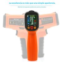 PEAKMETER PM6530D Termómetro Infrarrojo Portátil Para Medición De Temperatura Industrial Medidor De Temperatura De Aceite - details 4