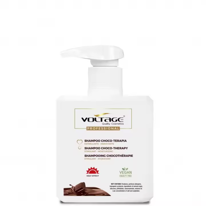Voltage Cosmetics Champú Choco-Terapia 500Ml - Previene Foto-Envejecimiento y Aromaterapia - 1