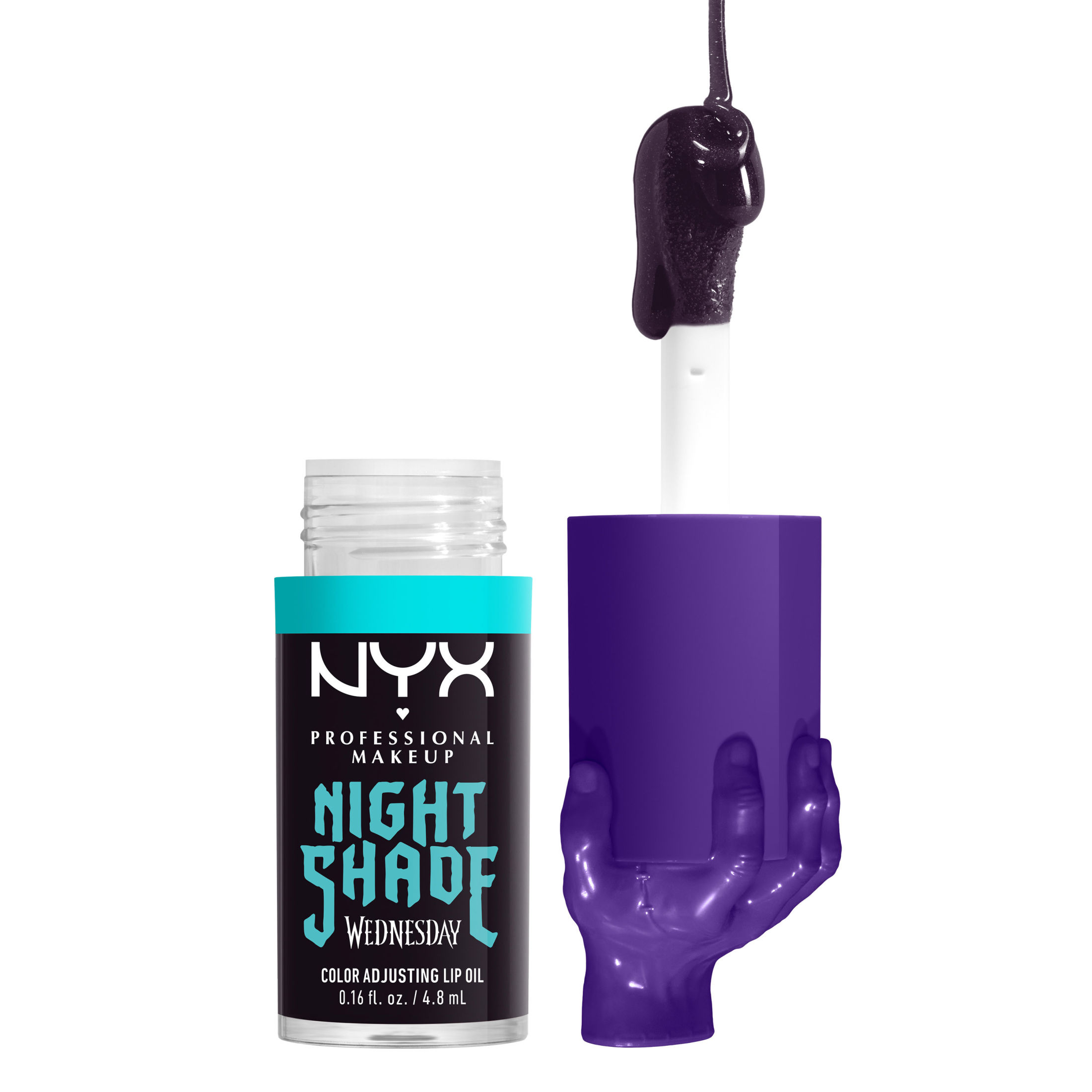 NYX Professional Makeup | Lip Gloss Wednesday Fat Oil, cambia de color con una hidratración Heavy.