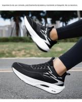 Zapatillas De Correr Para Hombres Y Mujeres Deportivas Transpirables Y Livianas Con Almohadilla De Aire Para Maratón Y Jogging - details 51
