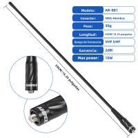 Antena De Banda Dual VHF/UHF ABBREE AR-881 SMA-Femenina Para Baofeng UV-21 UV-5RH UV-28 UV-32 DM-32 Quansheng TK11 UV-K5 Walkie Talkie - details 0