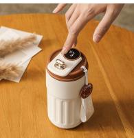 Termo Inteligente 450ml Acero Inoxidable 316 Con Pantalla De Temperatura Termo De Viaje Para Café En Oficina Taza Termal Portátil Para Negocios - details 4
