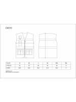 Workteam Chaleco Tipo Safari Multibolsillos Bicolor con Cintas de Alta Visibilidad - details 2