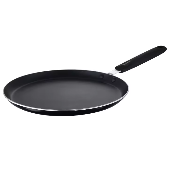 Renberg Sartén para Pancakes 24x1.8cm Aluminio Prensado Inducción Black Jazzy Resistente a Altas Temperaturas - 1
