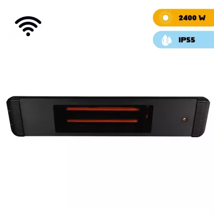 ProduceShop - Calentador infrarrojo regulable de interior y exterior con mando a distancia Aaren D - 1