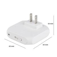 Lámpara Nocturna LED Sensor De Luz Dimmer Ahorro De Energía Para Armario Escalera Dormitorio Habitación Para Bebé Con Enchufe EU/US - details 11