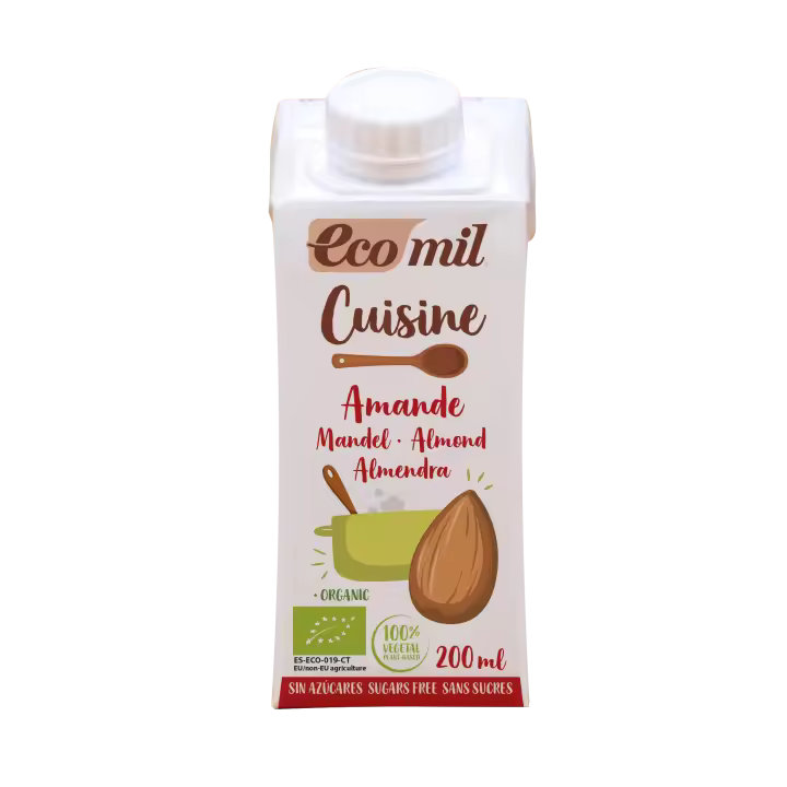 Pack 8x Ecomil Cuisine Almond Nature - 1
