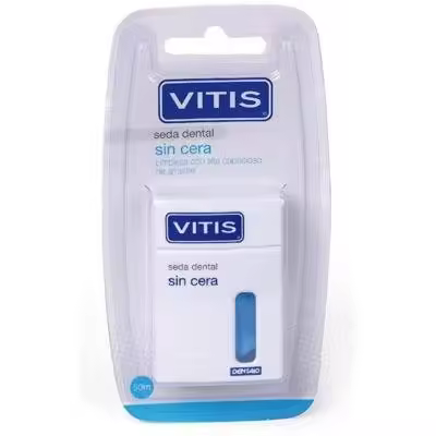 VITIS SIN CERA SEDA DENTAL 50 M - 1