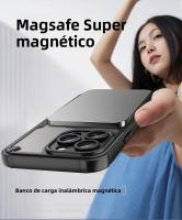 Funda Transparente Antigolpes Para iPhone 13 Magsafe Y iPhone 14 plus pro Max Con Carga Inalámbrica Compatible Con Apple 14 plus - details 2