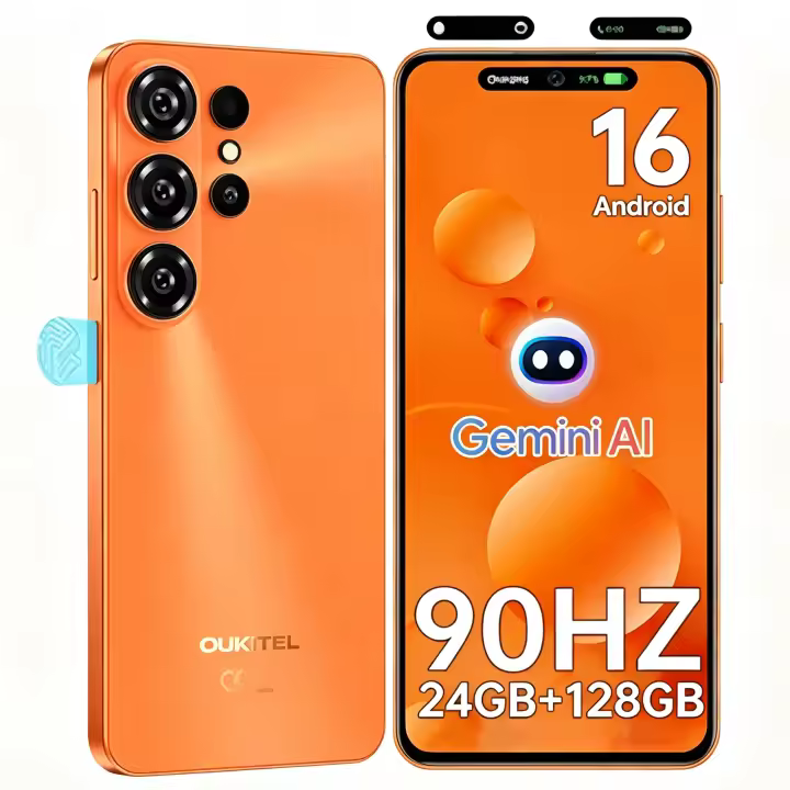 OUKITEL C26 Teléfono Móvil 6.63" 16GB+128GB 5150mah 90Hz Android 16 Octa-Core Dual sim 4G Smartphone Libre - 1