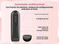 Máquina De Terapia De Luz Azul Hello Face M500S Con Luz Roja 630nm Luz De Infrarrojo 850 Luz Amarilla Luz Morada Para Cuidado De Rostro Y Cuello - details 10