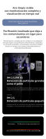 Official | Xiaomi Smart Air Purifier 4 Pro, Filtra el pelo de tus mascotas y el polen, Pantalla OLED, Área de cobertura efectiva de 35-60 m², Purifica en 15 minutos una sala de estar de unos 40 m², 8330 l de aire purificado por minuto* - details 3